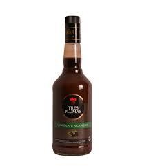 Licor Tres Plumas Chocolate a la Menta 700ml x 6u