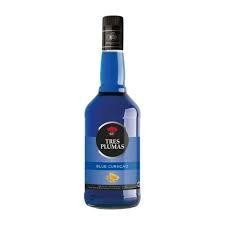 Licor Tres Plumas Blue Curacao 700ml x 6u