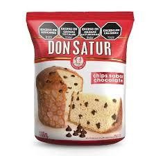 Pan Dulce Don Satur C/Chips De Chocolate 400gr x 6u