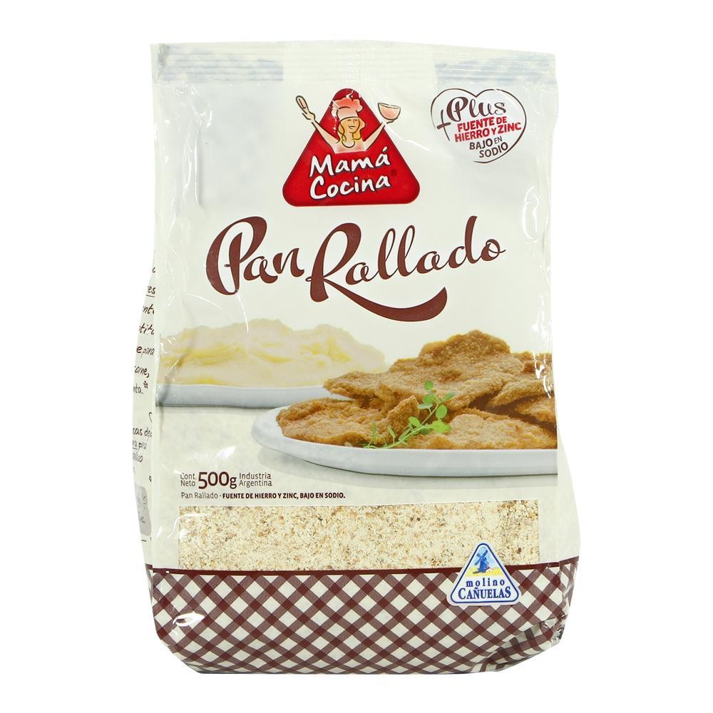 Pan Rallado Mama Cocina Plus 500gr x 12u