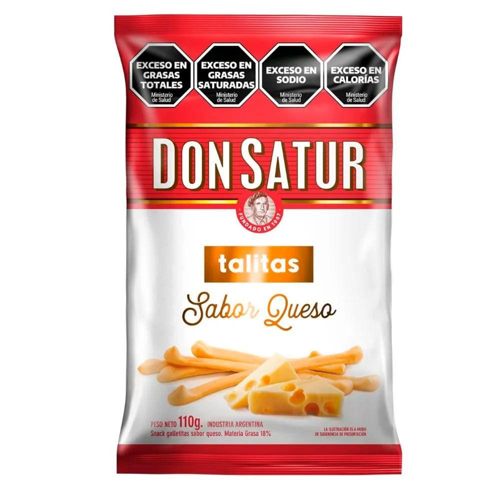 Don Satur Talitas De Queso 110gr x 20u