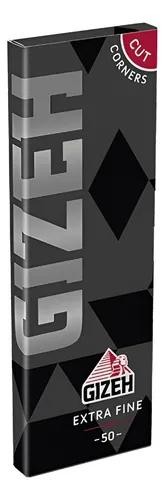 Papel Gizeh Sedas Super Fino Black Display Libritos  x 25u