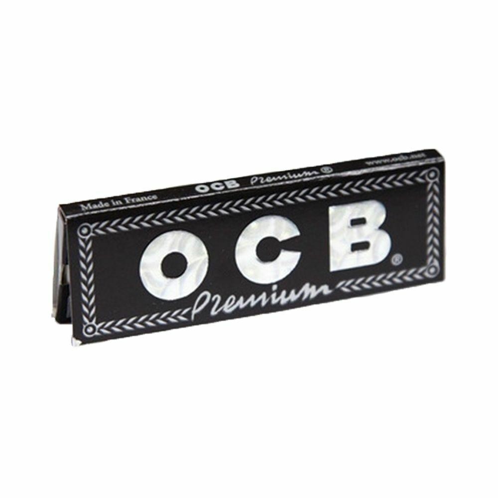 Sedas Ocb Negras Display Libritos  x 25u