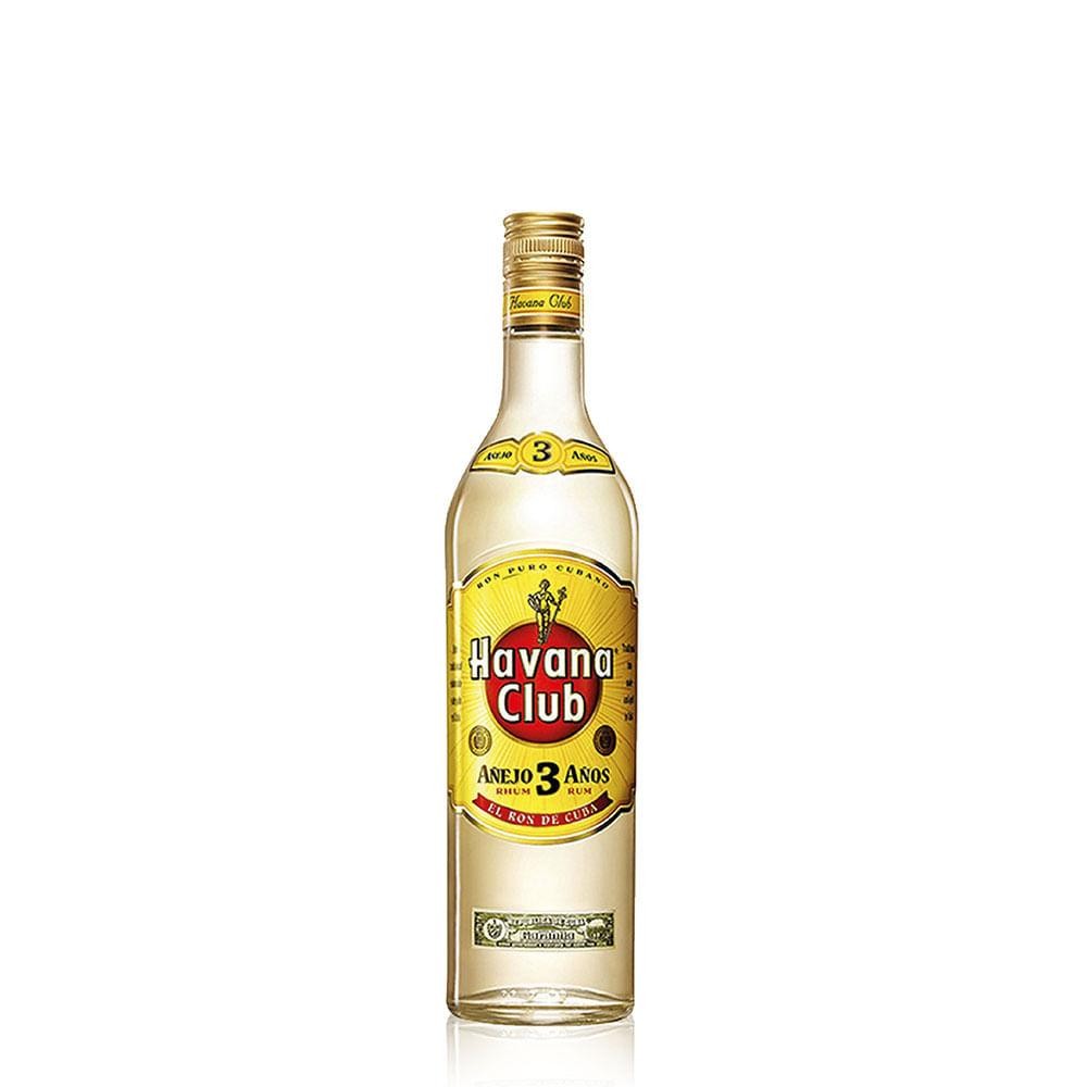 Ron Havana Club 3 Años Blanco 750ml x 1u
