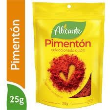 Pimenton Alicante Display sin tac 25gr x 24u