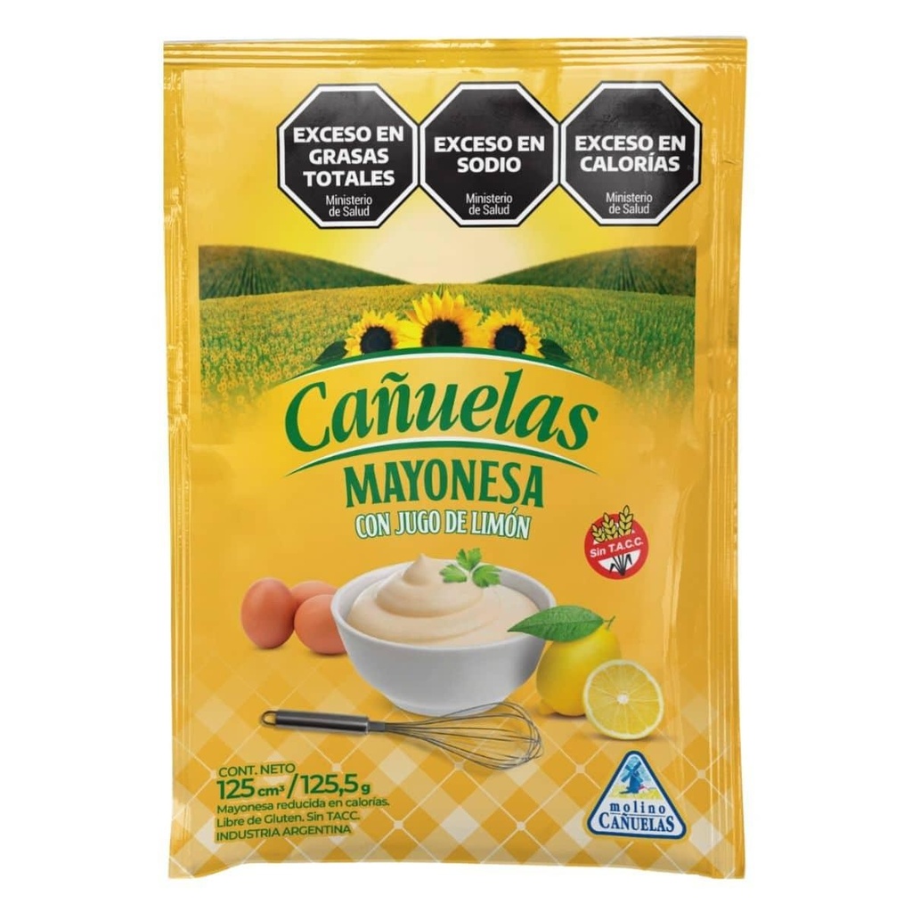 Mayonesa Cañuelas 125ml x 20u