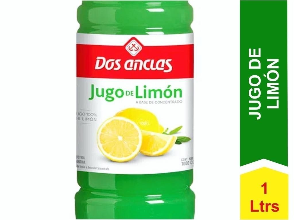 Jugo De Limon Dos Anclas Caja 1l x 12u