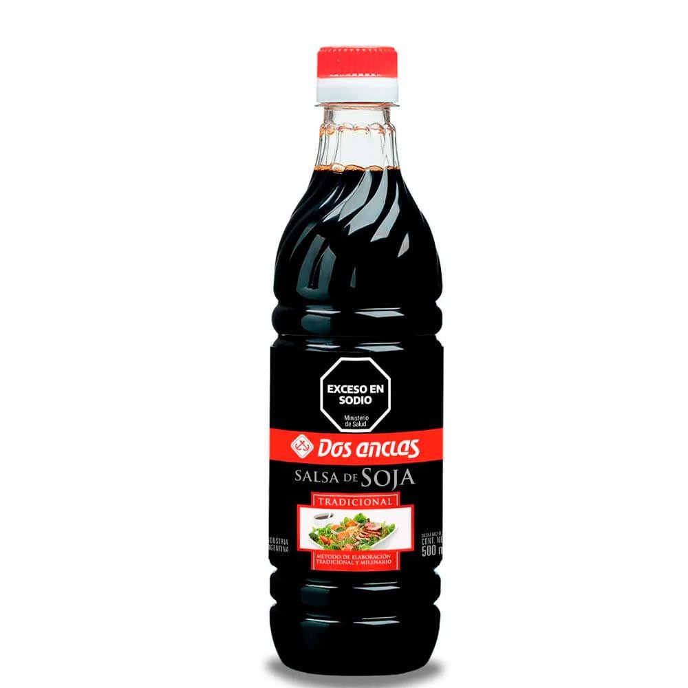 Salsa De Soja Tradicioanl Dos Anclas 500gr x 12u