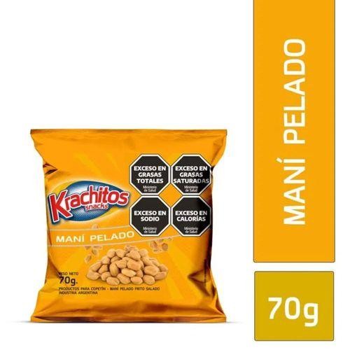 Maní Pelado Salado Krachitos 70gr x 24u