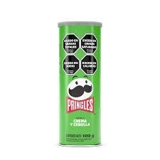 Papas Pringles Solo Crema Y Cebolla 109gr x 18u