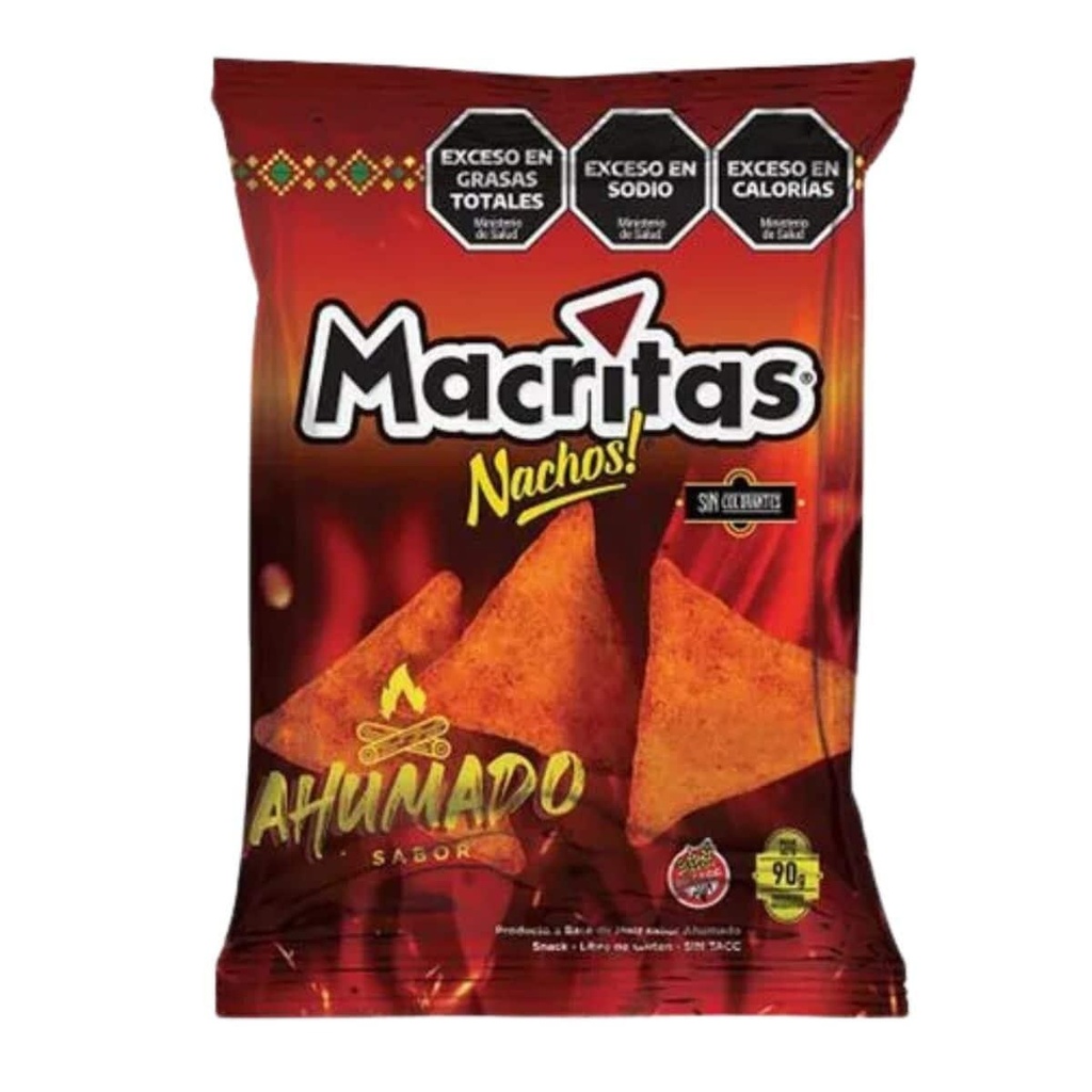Nachos Ahumado 90gr x 12u