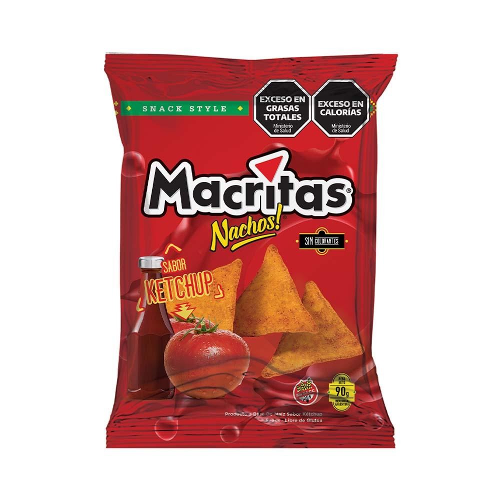 Nachos Ketchup 90gr x 12u