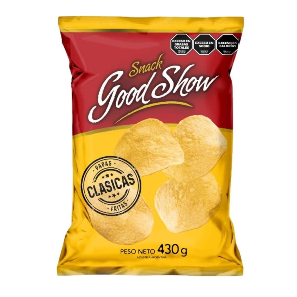 Godshow Papas Fritas 430gr x 5u