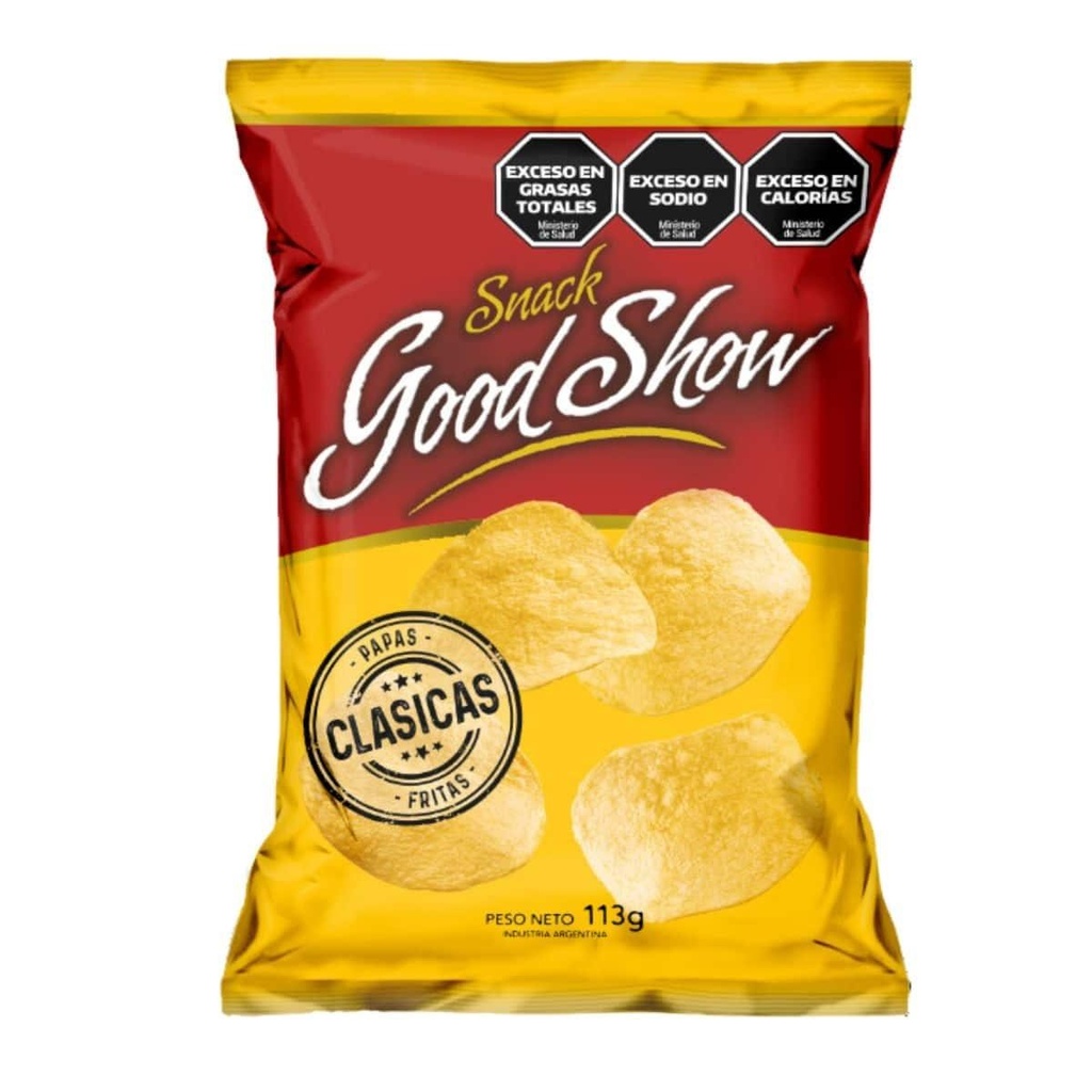 Goodshow Papas Clasicas 113gr x 12u