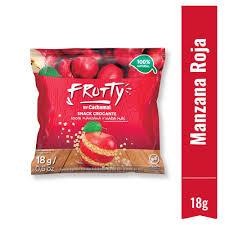 Snack Manzana Roja Deshidratada Display 18gr x 1u