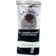 Tabaco Para Pipa Argento Natural  x 1u