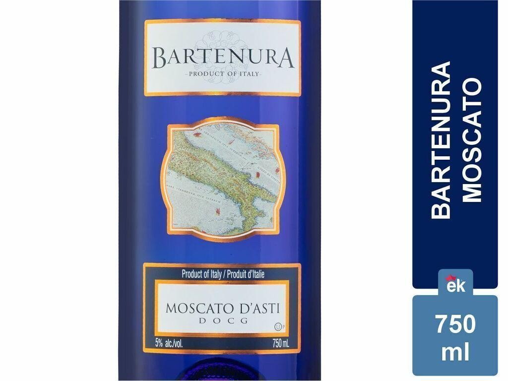 Vino Moscato Bartenura Kosher 750ml x 12u