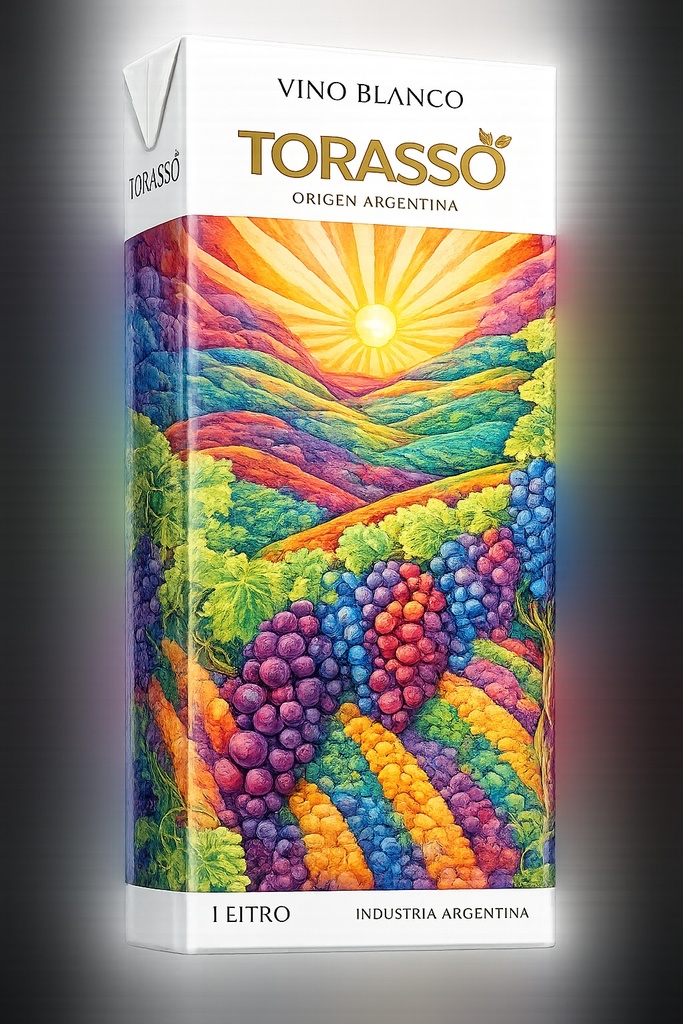 Vino Blanco Torasso Tetra 1l x 12u