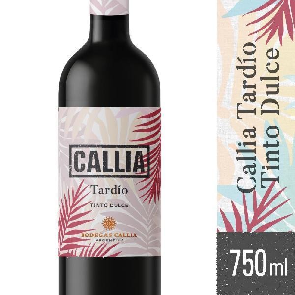 Vino Calia Tardio 750ml x 6u