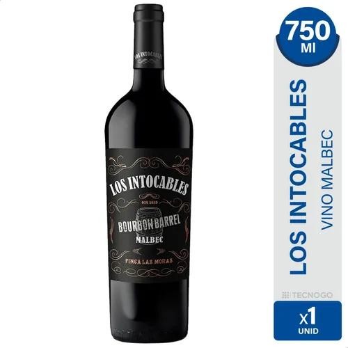 Vino Intocables Bourbon Malbec 750ml x 6u