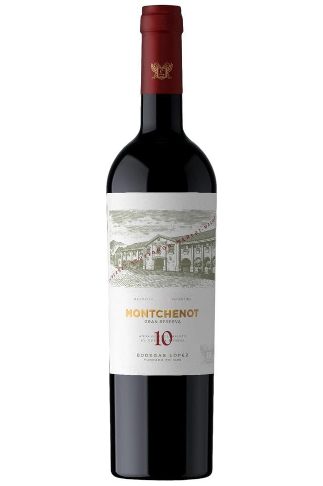 Vino Montchenot 10 Años 750ml x 6u