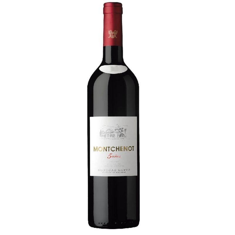 Vino Montchenot 5 Años Cosecha 2017 750ml x 6u