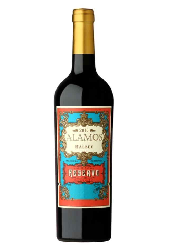 Vino Alamos Malbec Reserva 750ml x 6u
