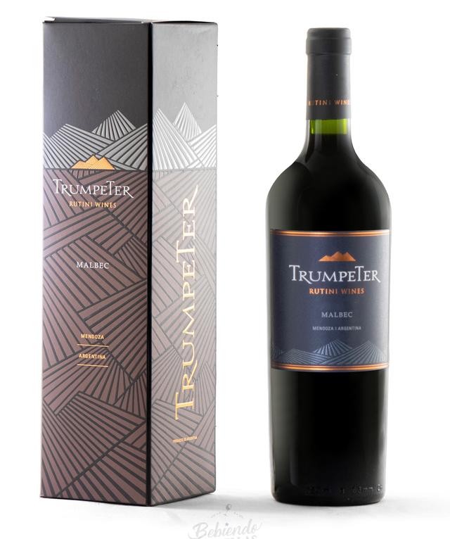Vino Trumpeter Malbec Con Estuche 750ml x 6u