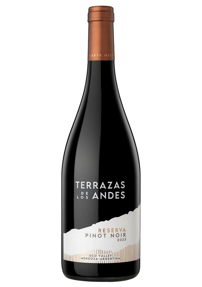 Vino Terrazas De Los Andes Pinot 750ml x 6u