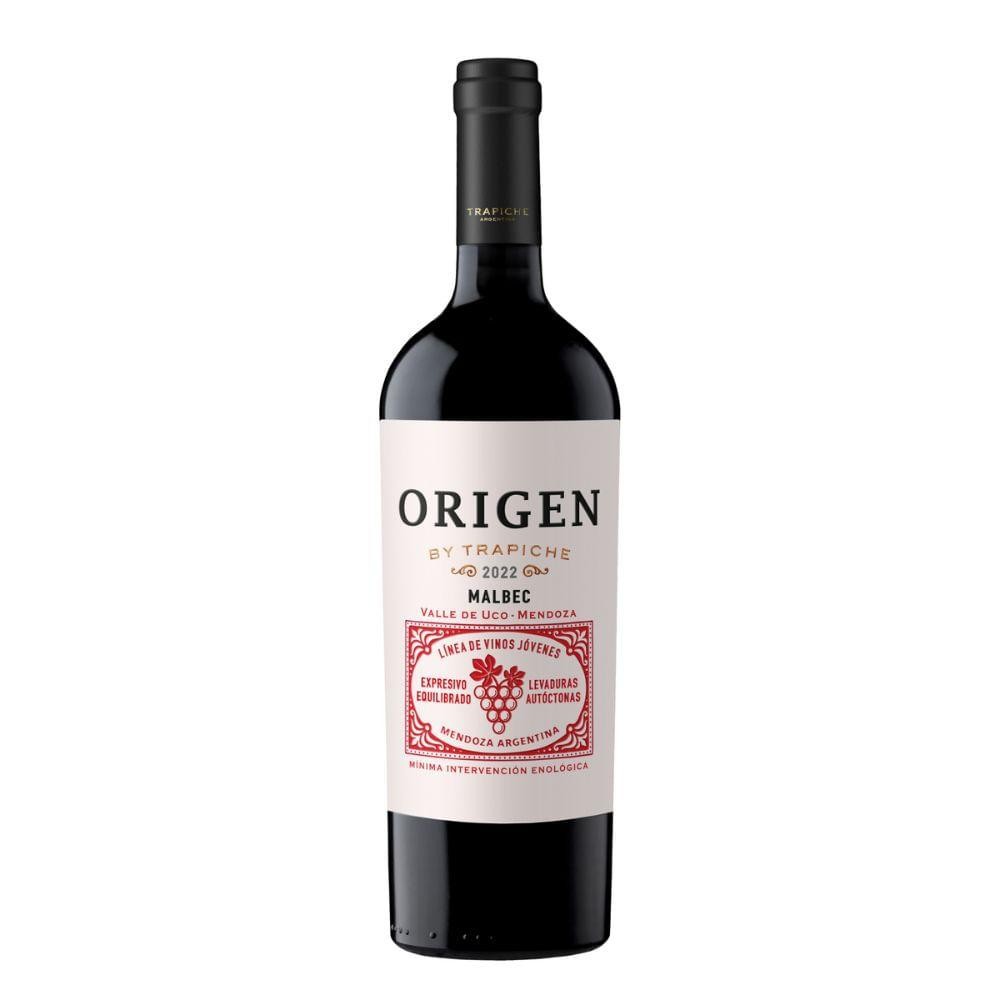 Vino Origen By Trapiche Malbec 750ml x 6u