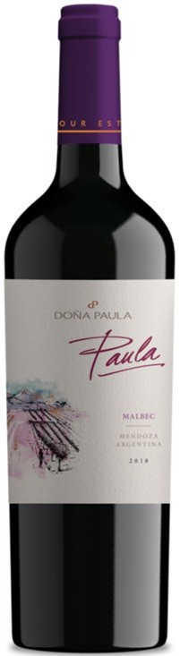 Vino Paula Malbec 750ml x 6u