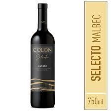 Vino Colon Select Malbec 750ml x 6u