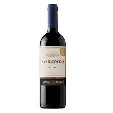 Vino Concha Y Toro Reservado Malbec 750ml x 6u