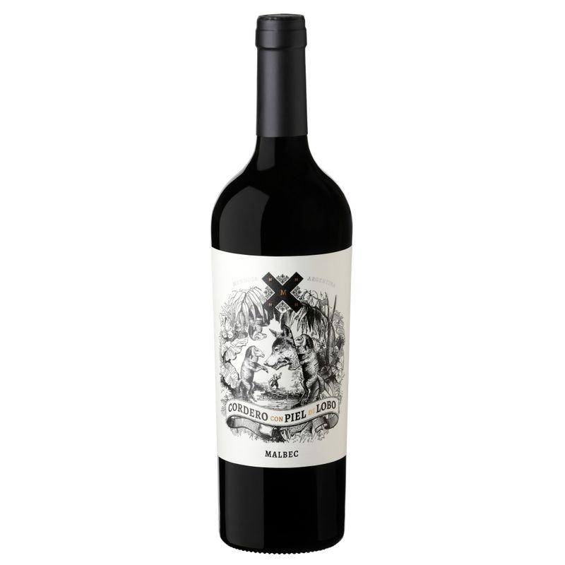 Vino Cordero Con Piel De Lobo Malbec 750ml x 6u