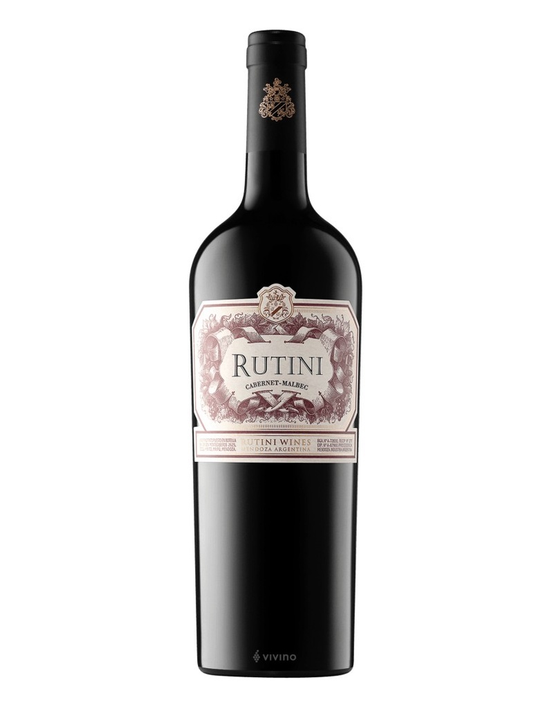 Vino Rutini Cabernet Malbec 750ml x 6u