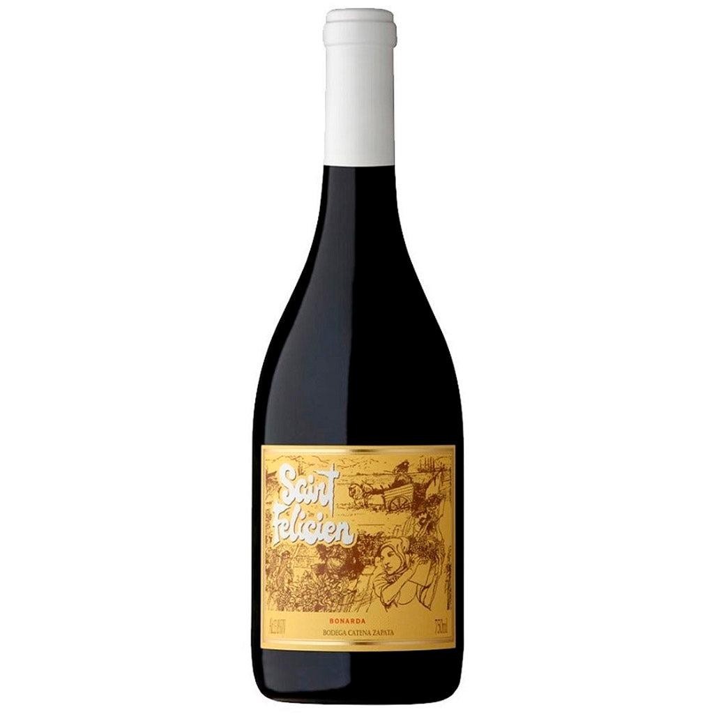 Vino Saint Felicien Bonarda 750ml x 4u