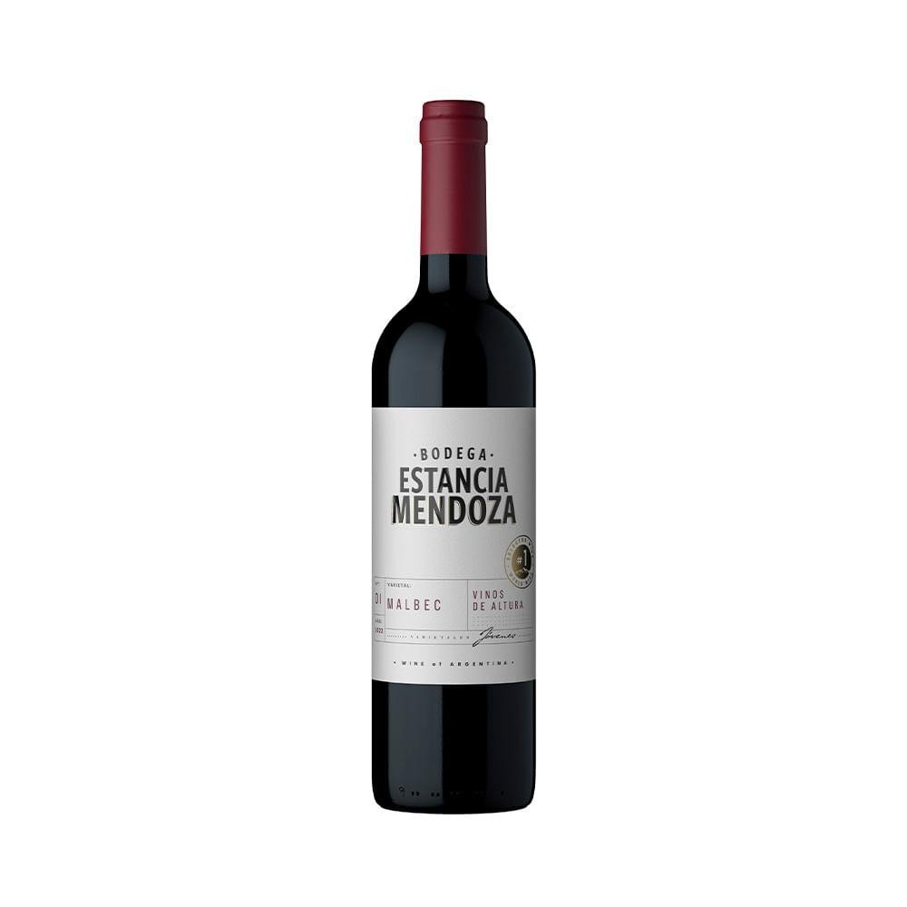 Vino Estancia Mendoza Malbec 750ml x 6u