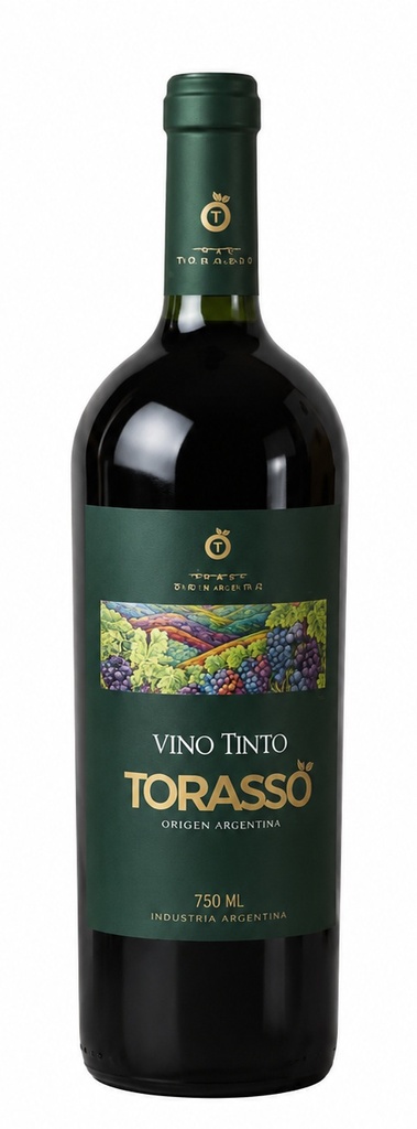 Vino Tinto Torasso 1,125l x 6u