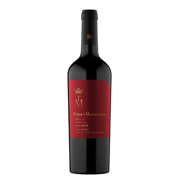 Vino Fabre Montmayou Terruño Reserva Malbec 750ml x 6u