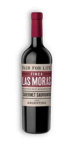 Vino Fair For Life Finca Moras Cabernet Sauvignon 750ml x 6u