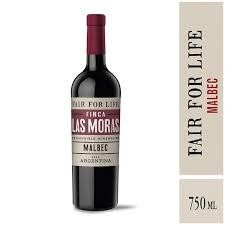 Vino Fair For Life Finca Moras Malbec 750ml x 6u