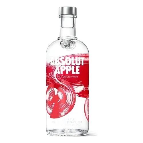 Vodka Absolut Apple Unidad 750ml x 1u