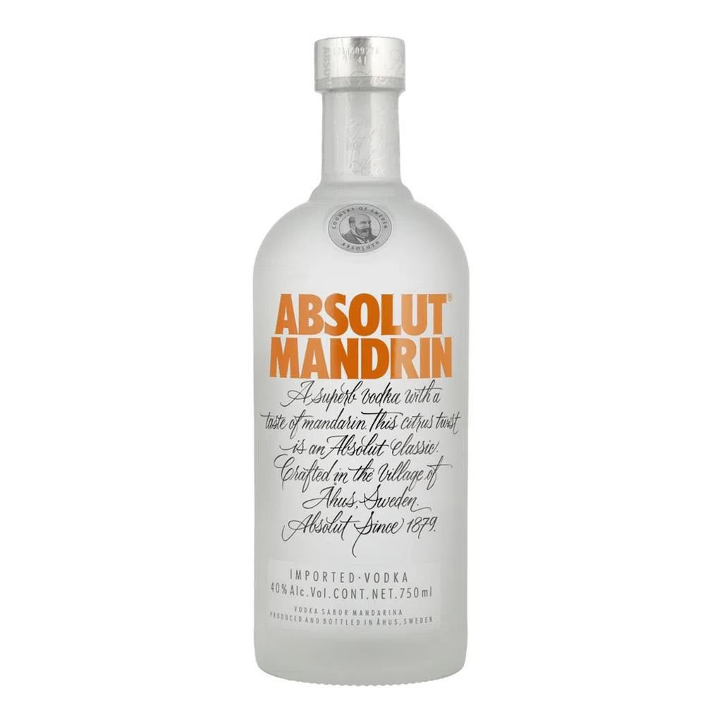 Vodka Absolut Mandarina 750ml x 1u