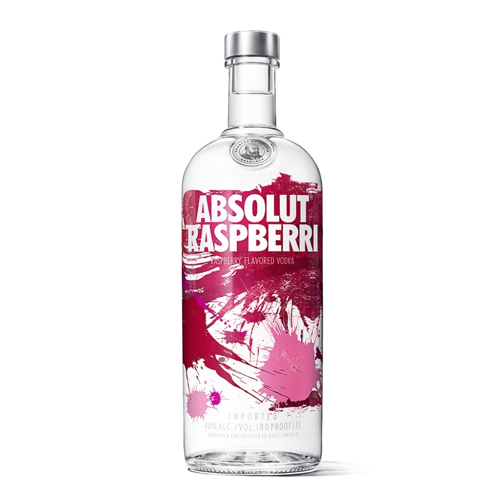 Vodka Absolut Raspberry 750ml x 1u