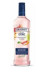Vodka Smirnoff Citric Bitter 700ml x 6u