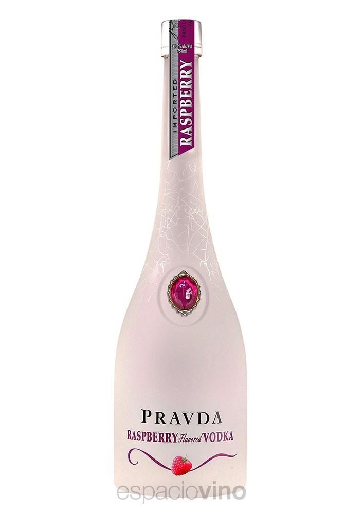 Vodka Pravda Raspberry 750ml x 1u
