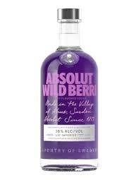 Vodka Absolut Wild Berries 700ml x 1u