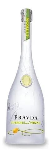 Vodka Pravda Citron 750ml x 1u
