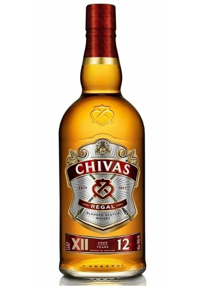 Whisky Chivas 12 años 1l x 1u