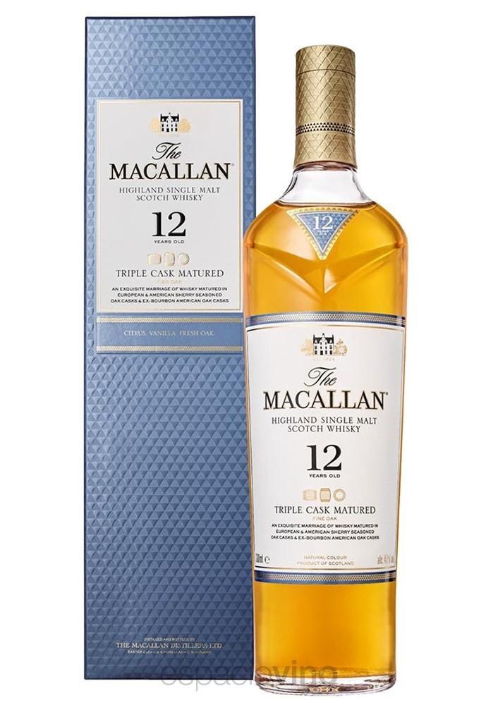 Whisky Macallan Triple Cask 12Años 750ml x 1u